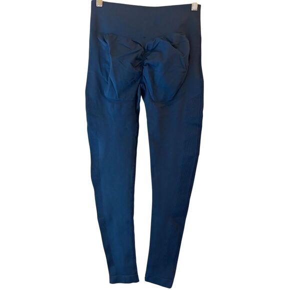 Stacci Athletics Thalia Contour Leggings size S/M in Deep Blue Sea butt scrunch - Picture 4 of 9